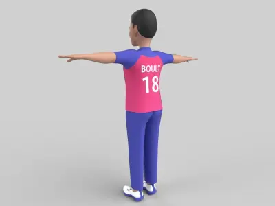 Trent Boult 3D model