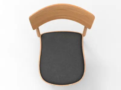 Paki Chair Low-poly 3D model