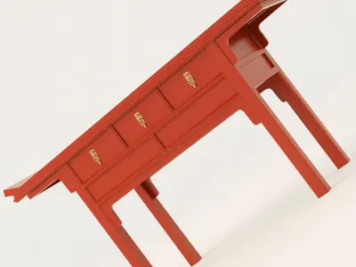Chinese console 3D model