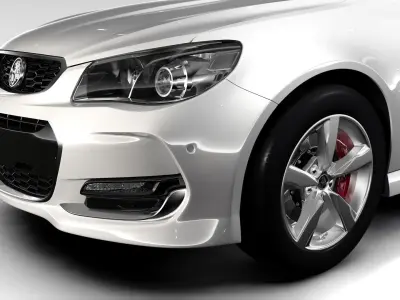 Holden Commodore SV6 Sportwagon VF Series II 2016 3D model