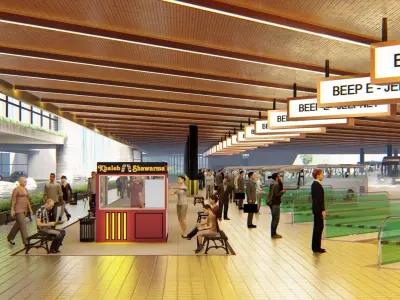 5-Storey Shopping center 3D model