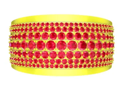 6271 Luxury Diamond Bangle 3D print model