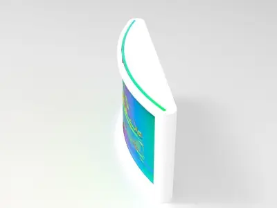 Koenigsegg-Gemera-Lithophane-Lightbox futuristic sports car 3D print model