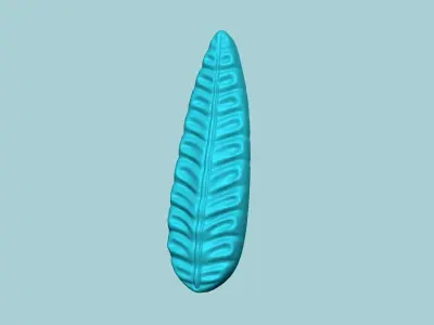 Fern Leaf Mould 03 - Artificial EVA Molding 3D print model