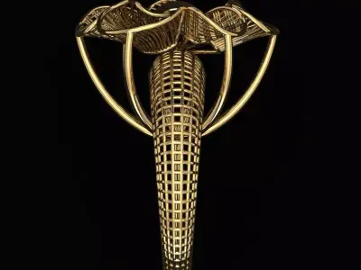 Turkish Ring 3D print model