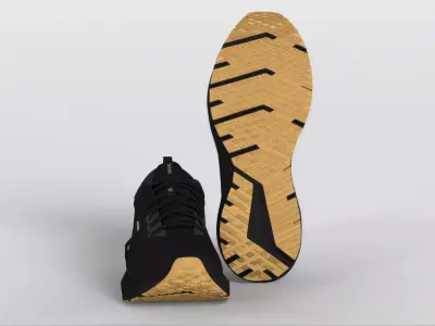 Brooks Revel 7 Women s Running Shoe Low-poly 3D model