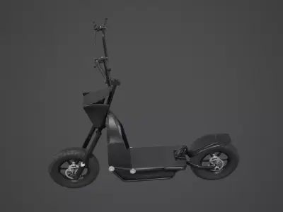 Mosphera 3 Electric scooter pbr 3D model
