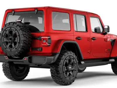 Jeep Wrangler Rubicon 2024 3D model