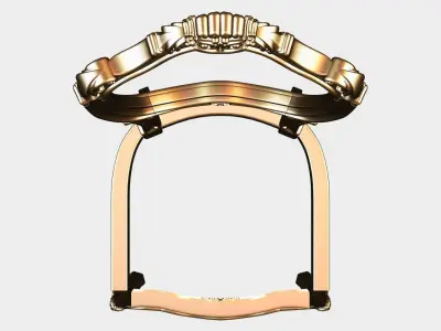 Carved decor for cnc 68 3D model