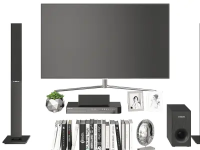 Living Room Silver 3D model