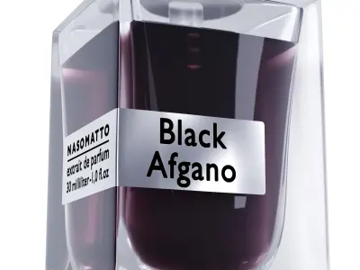 Nasomatto Black Afgano Luxury Perfume Bottle 3D model