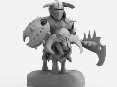 Chaos Knight Chibi - DOTA 2 - 3D Print Collection 3D print model
