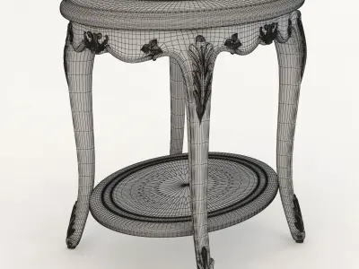classical coffee table 3D model