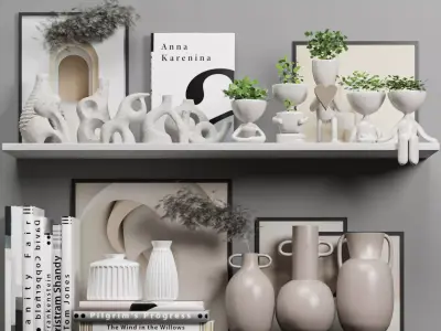 Decorative Set01 3D model