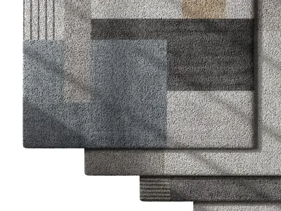 Rug Set 17 3D model