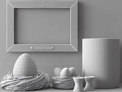 Les Oeufs Free 3D model