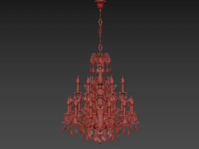  Chandelier Sorento E 1118200 A 3D model