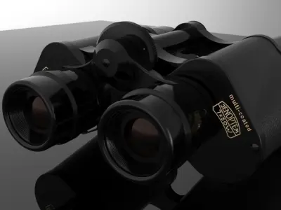 Carl Zeiss 7x50 binocular 3D model