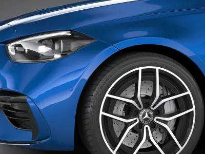 Mercedes-Benz C-Class Estate 2022 3D model