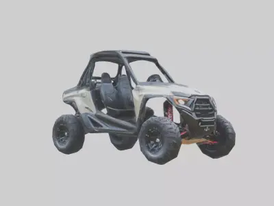 Offroad UTV model Low-poly 3D model