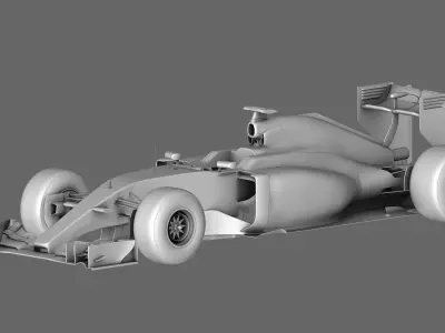F1 Lotus Mercedes E23 Season 2015 3D model