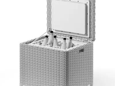 OVE Wicker Cooler 3D model