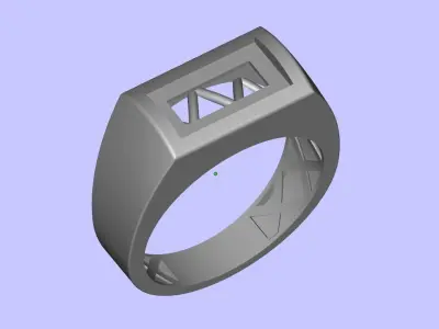 Onyx Ring 3D print model