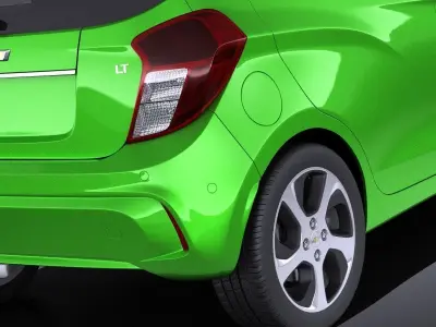 Chevrolet Spark CG 2016 VRAY 3D model