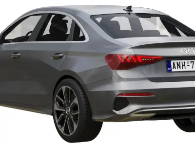 Audi A3 Limousine 2021 3D model