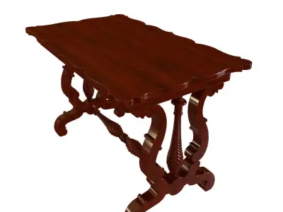 Antique Table 3D model