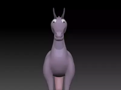 Horse 3d Model - Updated Version 3D model
