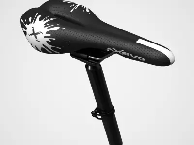 gear bicycle sit Low-poly 3D model