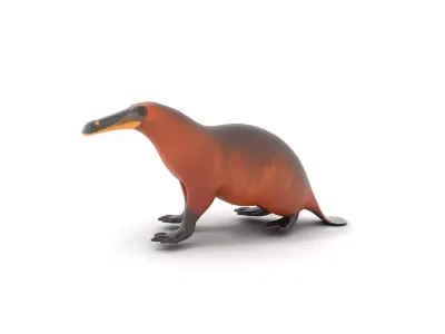 Rusty Platypus Creature model pack Low-poly 3D model