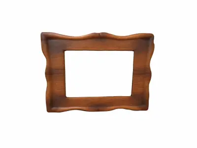 3d Model Natural Wooden Photo Frame 3d Generated 3D model