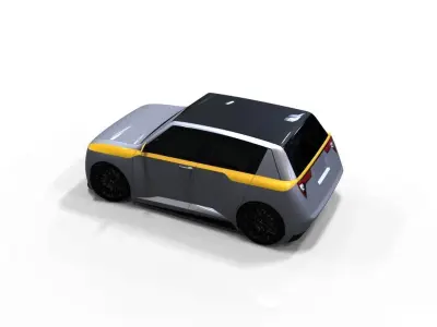 Renault R4Tune Concept 3D model