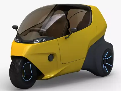 Bemo 1  Concept EV 3D model