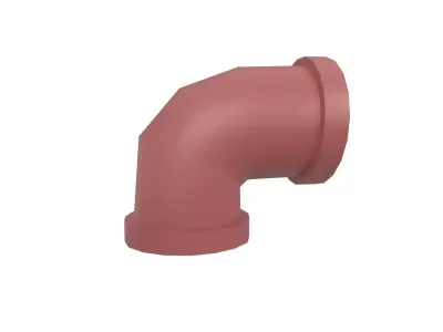 Pipe v7 002 Low-poly 3D model