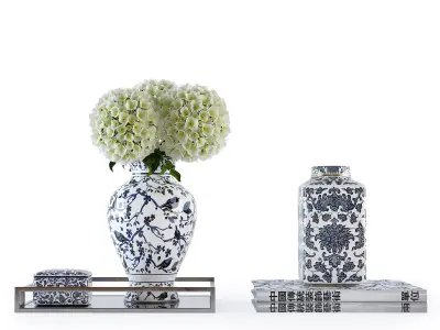 Decorative set w005 3D model