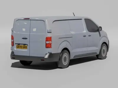 Opel Vivaro L2 H1 Diesel 2900 Low-poly 3D model