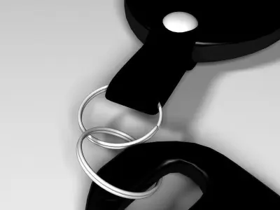 Ignition Key 3D model