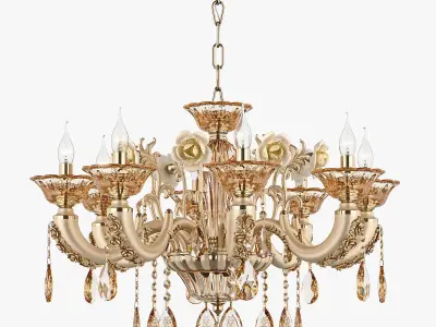 MD 32661-8 Osgona Chandelier 3D model