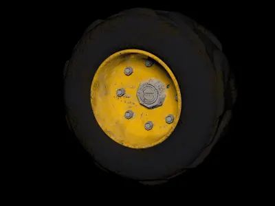 Truck Tyre 3D model
