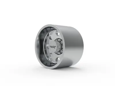 AMERICAN RACING REAR BAJA DUALLY WHEEL 3D PRINT MODEL 3D print model