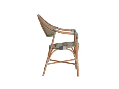 Emery Pattern Woven Chair 3D model