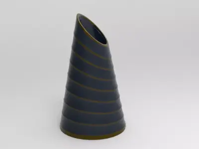 Ippe Vase Low-poly 3D model
