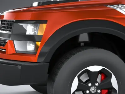 Generic Pickup 2020 3D model