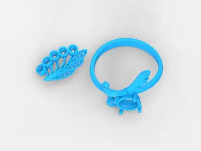 Ring  Amphora 3D print model