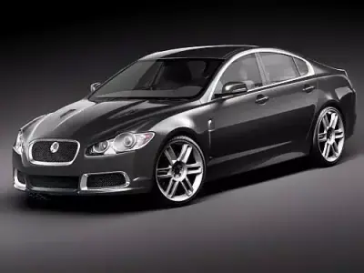 Jaguar XFR 3D model