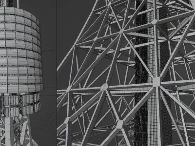 Tokyo Tower 3D model