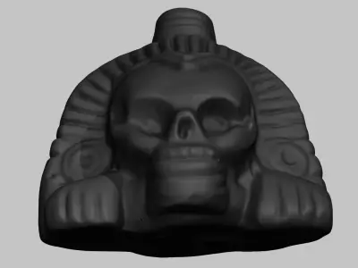 Original Aztec Death Whistle 3D print model